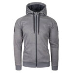 HELIKON URBAN TACTICAL HOODIE (FullZip)(R) - Melange Black/Grey - obrazek 2