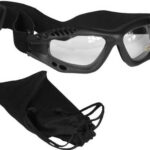 Glasses AIR COMMANDO Mil-Tec BLACK clear
