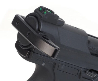 AA CNC Aluminum Charging Handle for AAP-01 - Black - obrazek 3