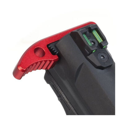 Alternative view of AA CNC Aluminum Charging Handle for AAP-01 - Red