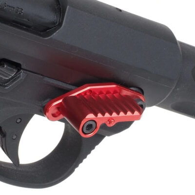 Alternative view of AA CNC Aluminium Thumb Stopper for AAP-01 GBB - Red