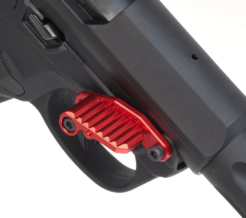 AA CNC Aluminium Thumb Stopper for AAP-01 GBB - Red OD-A-U01-008-3 asgbox.pl AA CNC Aluminium Thumb Stopper for AAP-01 GBB - Red - obrazek 3