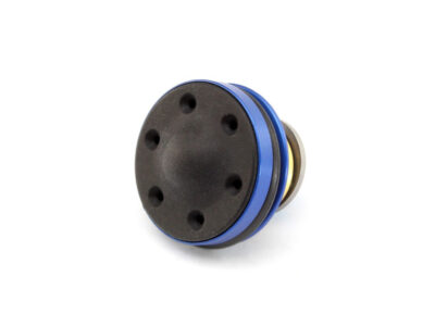 Silent piston head with the bearing