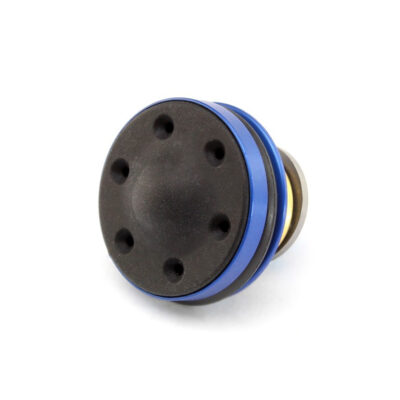 Silent piston head with the bearing