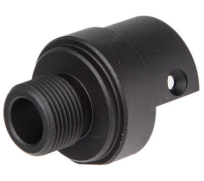 AA CNC Outer Barrel Connector AAP-01 - Black - obrazek 3