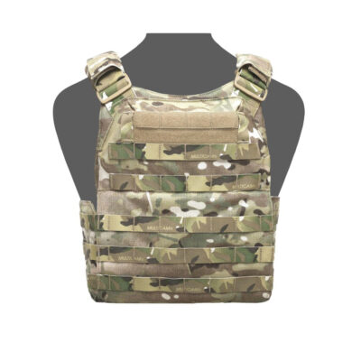 Alternative view of WAS DCS Elite Ops Plate Carrier, without Pouches - MultiCam(R)