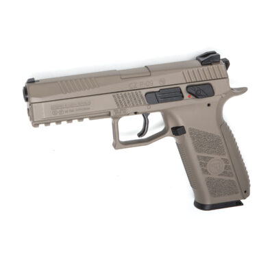 ASG CZ P-09 CO2 Pistol, Caliber 4,5mm - Tan