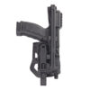 ASG Belt Holster for B a T USW A1 and other RIS SMG / Pistol, Ambidextrous - Black OD-A-ASG264 asgbox.pl