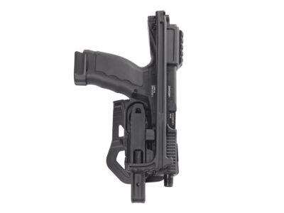 ASG Belt Holster for B a T USW A1 and other RIS SMG / Pistol, Ambidextrous - Black - obrazek 4