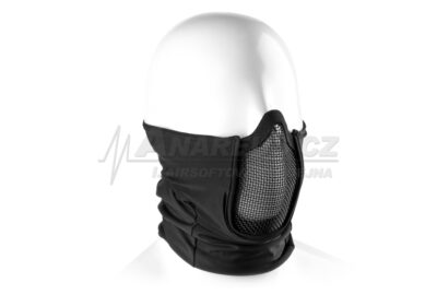 Mk.III Balaclava with Steel Half Face Mask ( BK ) - obrazek 2
