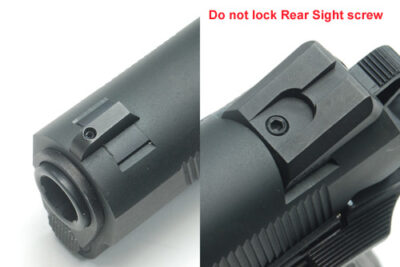 Steel Sight Set for MARUI MEU - obrazek 2