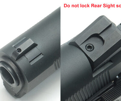 Alternative view of Steel Sight Set for MARUI MEU