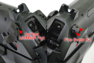 Steel Safety for MARUI M92F Military (Black) - obrazek 4