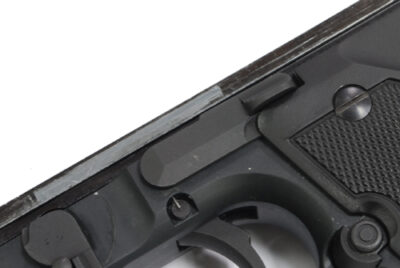 Steel Slide Stop for MARUI M92F Military (Black) - obrazek 3