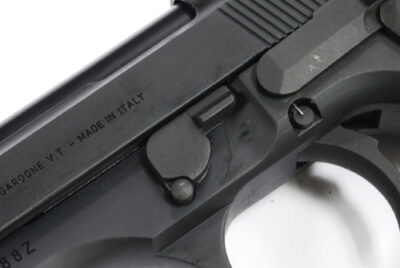 Steel Disassembling Latch for MARUI M92F Military (Black) - obrazek 2
