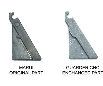 Alternative view of Steel Safety Inner Lever for MARUI M92F Military