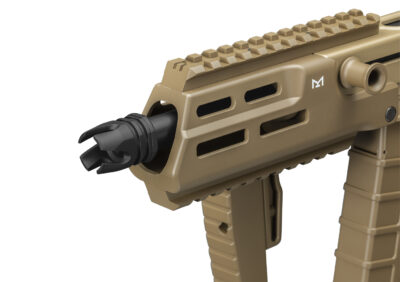 TM Electric AEP Submachine Gun Scorpion Mod.D - Tan - obrazek 4