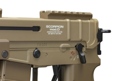 TM Electric AEP Submachine Gun Scorpion Mod.D - Tan - obrazek 5