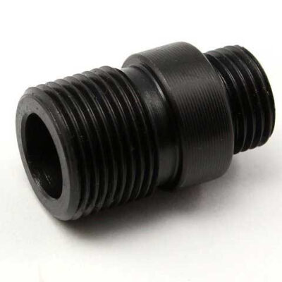 WE pistols silencer adaptor - short, black