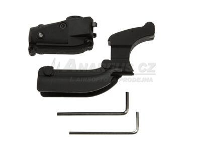 BD RIS Module with Red Laser Pointer for M 9 Pistols - Black - obrazek 2