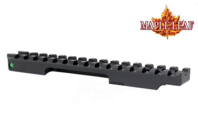 ML CNC Scope RIS Rail with Bubble Level for VSR - Black - obrazek 2