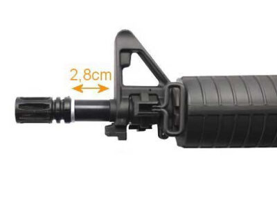 External barrel extension - 2.8 cm - obrazek 2