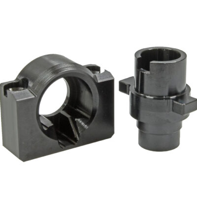 Alternative view of RA 7075 aluminum CNC hop up chaber for GHK AK series