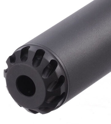 AA Aluminum Silencer AAP 169x35 mm, 14- mm CCW - Black - obrazek 2