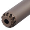 AA Aluminum Silencer AAP 169x35 mm, 14- mm CCW - Tan OD-A-U01-017-2 asgbox.pl