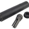 QD silencer M4-2000 (175 x 35 mm) - BLACK OD-A-BG022 asgbox.pl