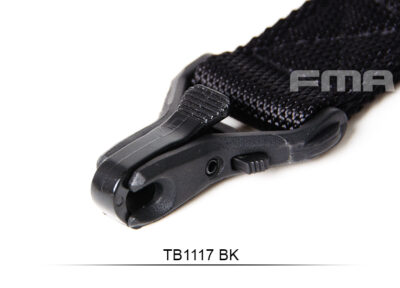 FMA Carabiner Adapter FS3 for FS1 Sling - Black - obrazek 2