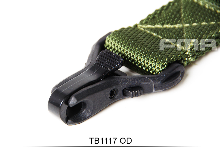 FMA Carabiner Adapter FS3 for FS1 Sling - Green OD-A-TB1117-OD asgbox.pl FMA Carabiner Adapter FS3 for FS1 Sling - Green - obrazek 2