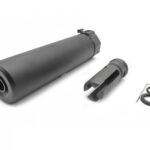 Angry Gun QD SOCOM556 Silencer (Full Markings), 14- mm (CCW) - Black