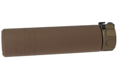 Angry Gun QD SOCOM556 Silencer (Full Markings), 14- mm (CCW) - Tan - obrazek 3