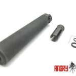 Angry Gun QD SOCOM762 Silencer (Full Markings), 14- mm (CCW) - Black