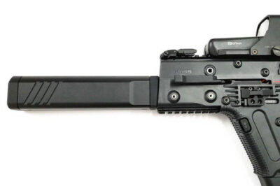 Angry Gun KVS Suppressor 8" (200 mm) for Krytac Kriss Vector - Black - obrazek 2
