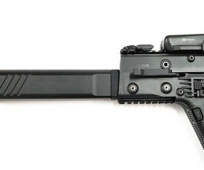 Alternative view of Angry Gun KVS Suppressor 8" (200 mm) for Krytac Kriss Vector - Black