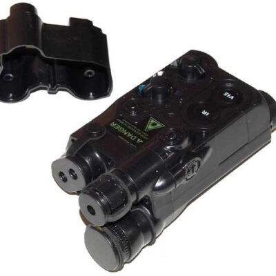 Alternative view of FMA AN/PEQ-16 Dummy Battery Box - Black