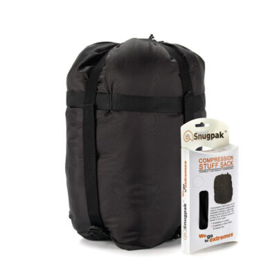 Compression Stuff Sack L 40x45cm - BLACK