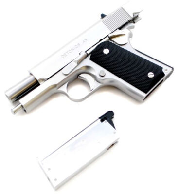TM GBB gas pistol Detonics.45 - Silver - obrazek 4