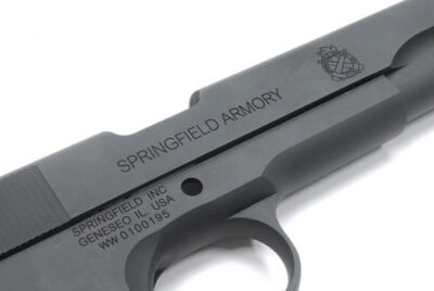 Aluminum Slide  a  Frame for MARUI M1911A1 (S.A. Type/Black) - obrazek 4