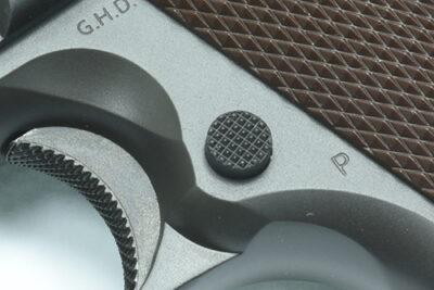 CNC Steel Magazine Release Button for MARUI M1911A1 - obrazek 4