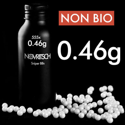 Alternative view of Novritsch SNIPER BBs Premium Pellets 0.46g, 530 BBs - White