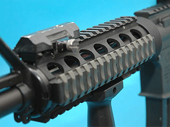 Alternative view of RAS Slim Rail Cover (Black)