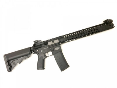 EPeS AR15 Long Rail 16” AEG - MAJOR - Black - obrazek 2