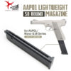 AA Long Gas Magazine for AAP-01 / G-series GBB, 50 BBs - Black OD-A-U01-021 asgbox.pl