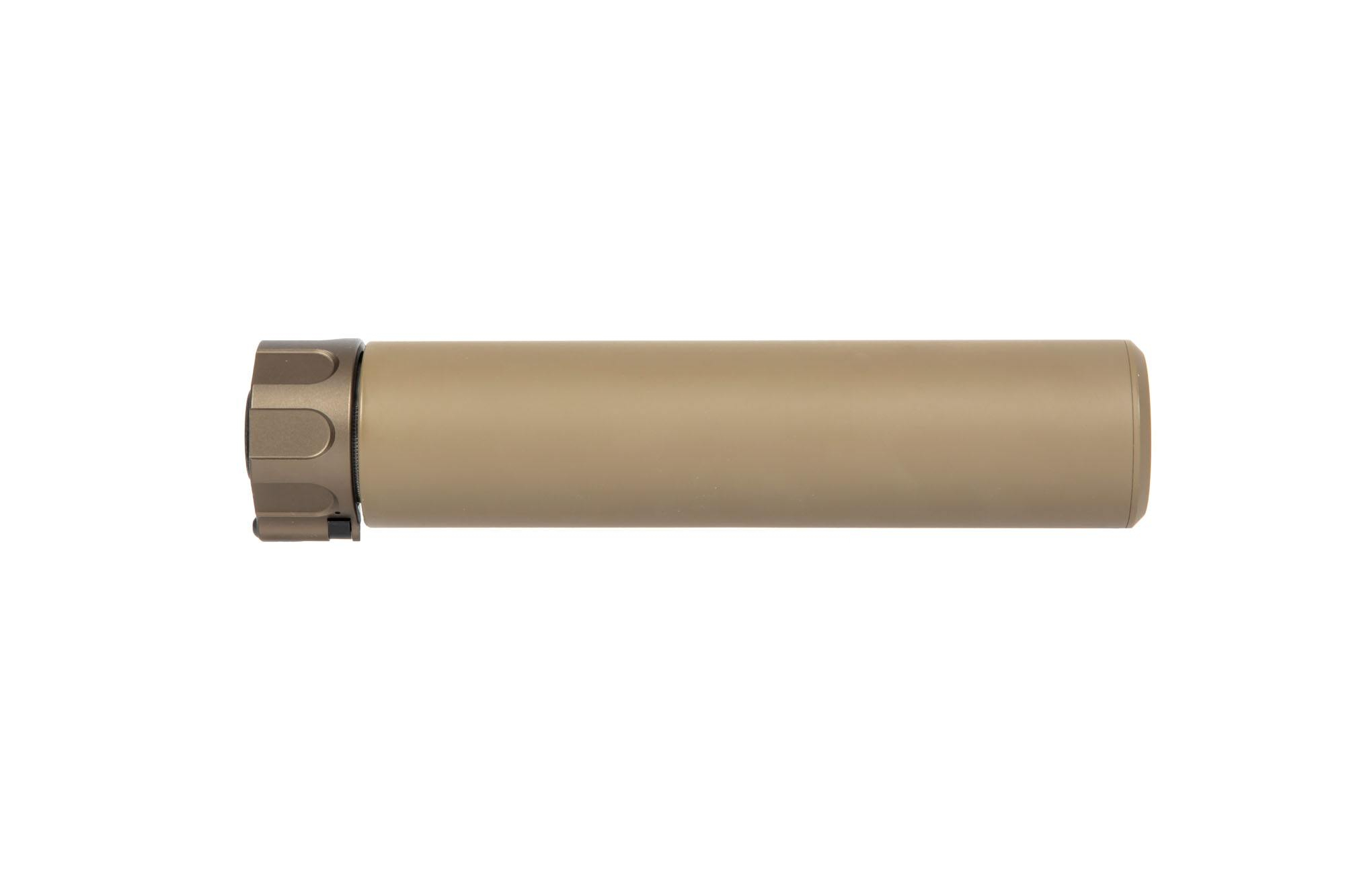 5KU SOCOM 556 Airsoft QD Suppressor (178 mm), 14 mm CCW - Tan OD-A-5KU07 asgbox.pl 5KU SOCOM 556 Airsoft QD Suppressor (178 mm), 14 mm CCW - Tan - obrazek 4