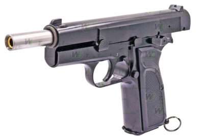 WE GBB Pistol Browning Hi-Power MK3 - Black - obrazek 4