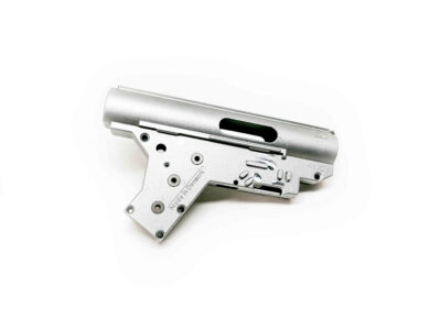 ASG Gearbox Shell CZ Scorpion EVO 3 with Bushings - Silver - obrazek 2