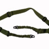 Tactical 1-point bungee sling, olive OD-A-WOSP17-OD asgbox.pl